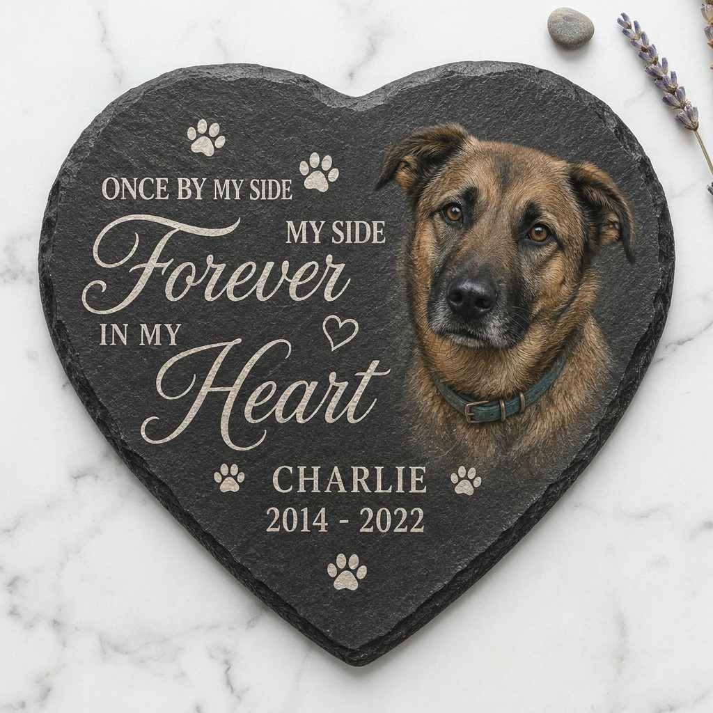 Personalized Pet Memorial Garden Stone – Custom Dog Loss Remembrance Gift - Image 3