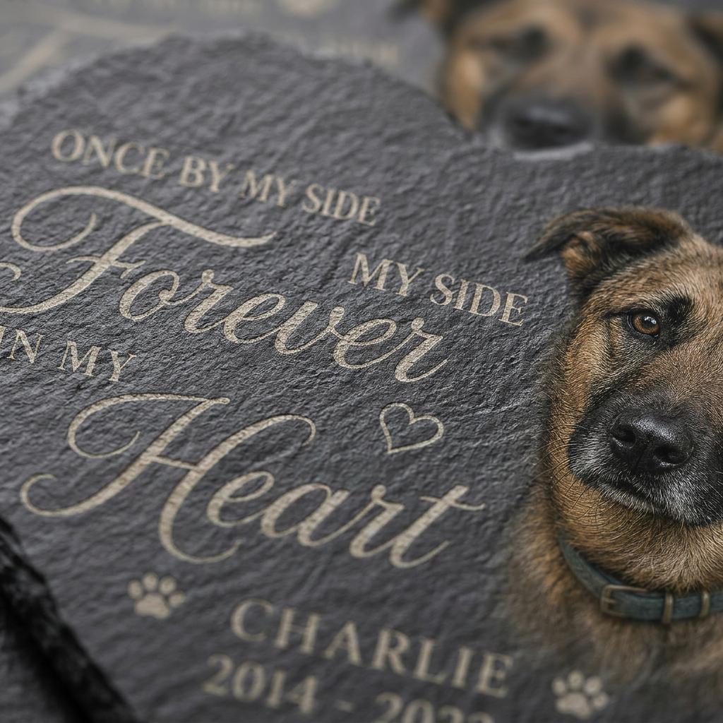 Personalized Pet Memorial Garden Stone – Custom Dog Loss Remembrance Gift - Image 5