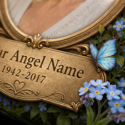 Personalized Memorial Wall Canvas Custom Photo Remembrance Gift for Loss of Loved One - Image 5