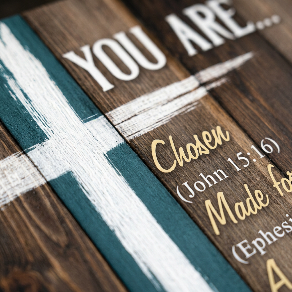 Personalized God Says You Are Christian Wall Canvas Bible Verse Gift for Women - Image 5