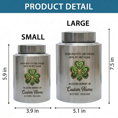 Personalized Irish Blessing Large Cremation Urn for Human Ashes Adult Male Female Remembrance Bereavement Keepsake Home Decor, Memorial Keepsake Urn, Memorial Gift, In Loving Memory - Image 6