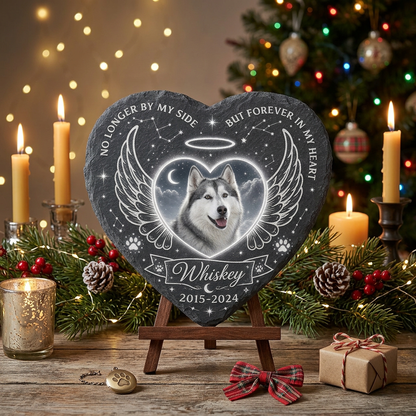 Personalized Dog Memorial Heart Stone – Custom Pet Loss Garden Keepsake Gift - Image 6