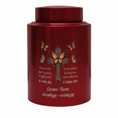 Personalized Christian Dove Stainless Steel Cremation Urn For Mom Sister Women Adult Female Human Ashes, Custom Name And Dates Display, Memorial Keepsake Urn, Memorial Gift, In Loving Memory - Image 10
